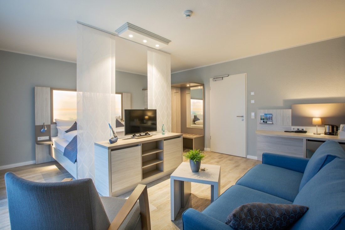 Zimmer in der Nordsee Lodge
